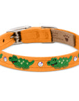 Embroidered Alligators Collar