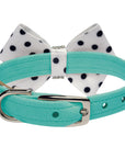 Polka Dot Nouveau Bow Collar