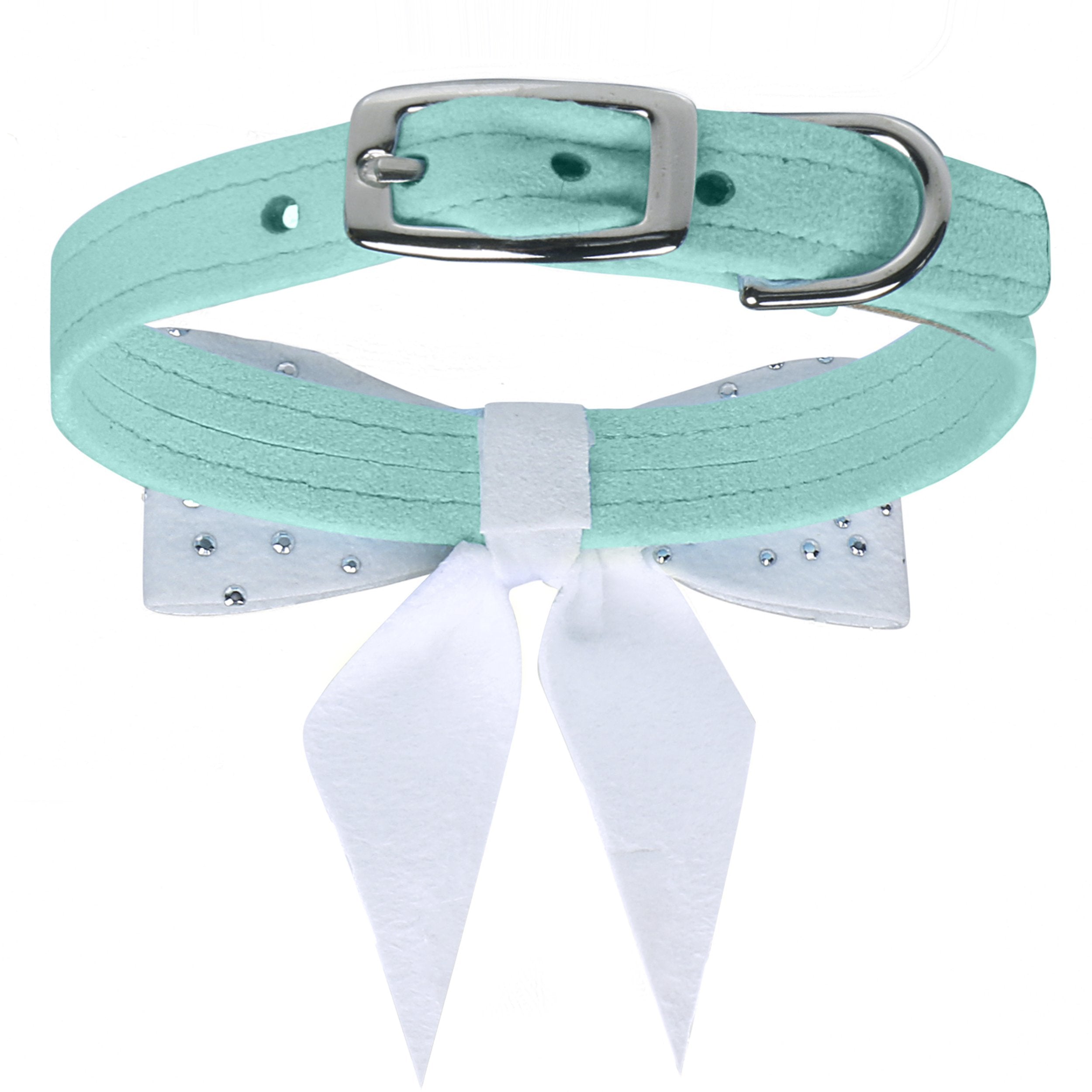 Susan Lanci Designs Tiffi Blue Dog Collar