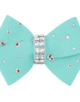 Nouveau Bow Hair Bow with Silver Stardust