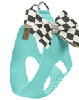 Windsor Check Nouveau Bow Step In Harness-Pretty Pastels