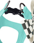 Windsor Check Nouveau Bow Step In Harness-Pretty Pastels