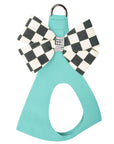 Windsor Check Nouveau Bow Step In Harness-Pretty Pastels