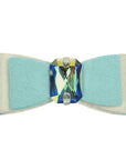 Tiffi's Gift Really Big Bow Hair Bow With Aurora Borealis Emerald