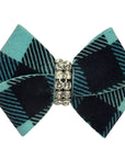 Gingham Nouveau Bow Hair Bow