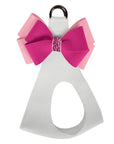 Pink is Love Double Nouveau Bow Step In Harness