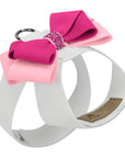 Pink is Love Double Nouveau Bow Tinkie Harness