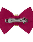 Nouveau Bow Hair Bow with Aurora Borealis Giltmore