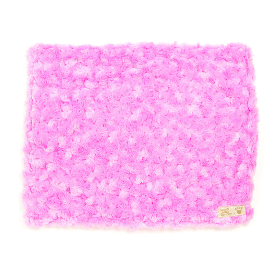 Perfect Pink  Curly Sue Blanket