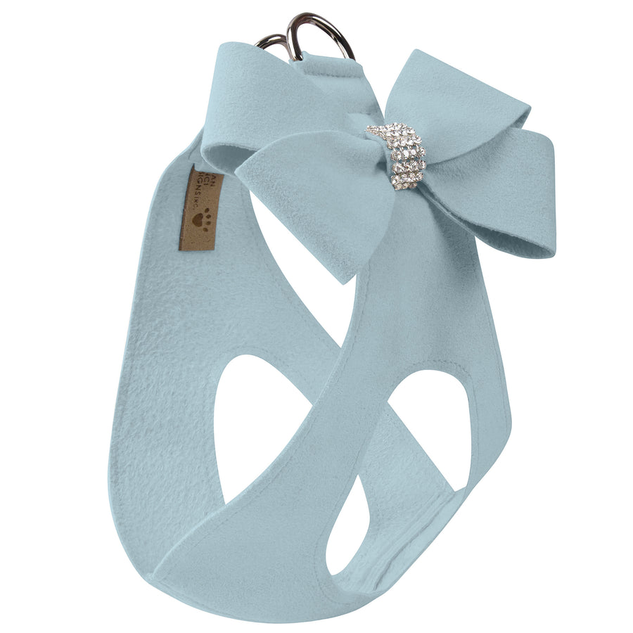 Puppy Blue Nouveau Bow Step In Harness