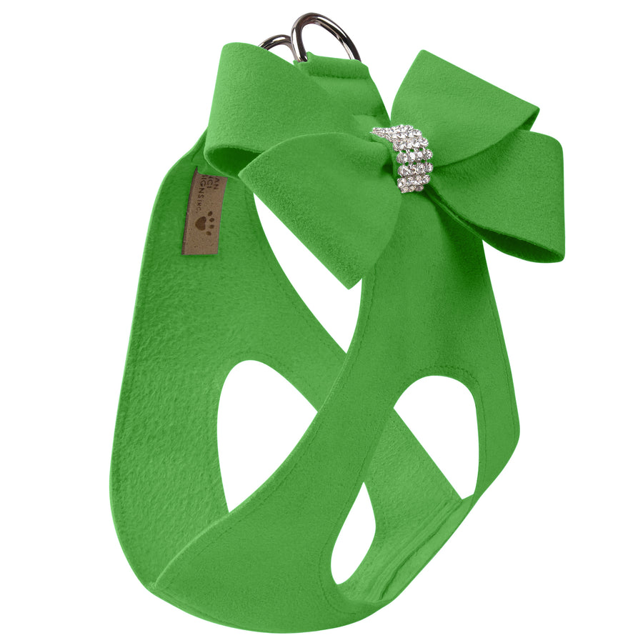 Green Nouveau Bow Step In Harness