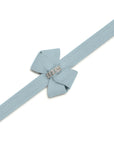 Puppy Blue Nouveau Bow Leash