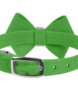 Green Nouveau Bow Collar