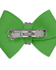 Green Nouveau Bow Hair Bow