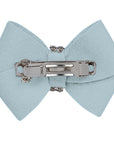 Puppy Blue Nouveau Bow Hair Bow