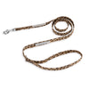 Cheetah 3 Row Pearl Giltmore Leash