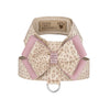 Baby Cheetah & Rosewood Double Nouveau Bow Tinkie Harness