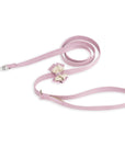 Baby Cheetah & Rosewood Double Nouveau Bow Leash
