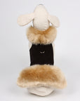 Champagne Fox Fur Coat