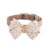 Baby Cheetah with Gold Giltmore Nouveau Bow Collar