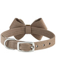 Baby Cheetah with Gold Giltmore Double Nouveau Bow Collar