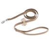 Baby Cheetah with Gold Giltmore Nouveau Bow Leash