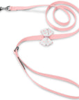 Polka Dot Nouveau Bow With Pink Giltmore Leash