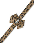 Cheetah Pearl Giltmore Nouveau Bow Leash