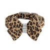 Cheetah Pearl Giltmore Nouveau Bow 1/2" Collar