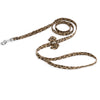 Cheetah Pearl Giltmore Nouveau Bow Leash