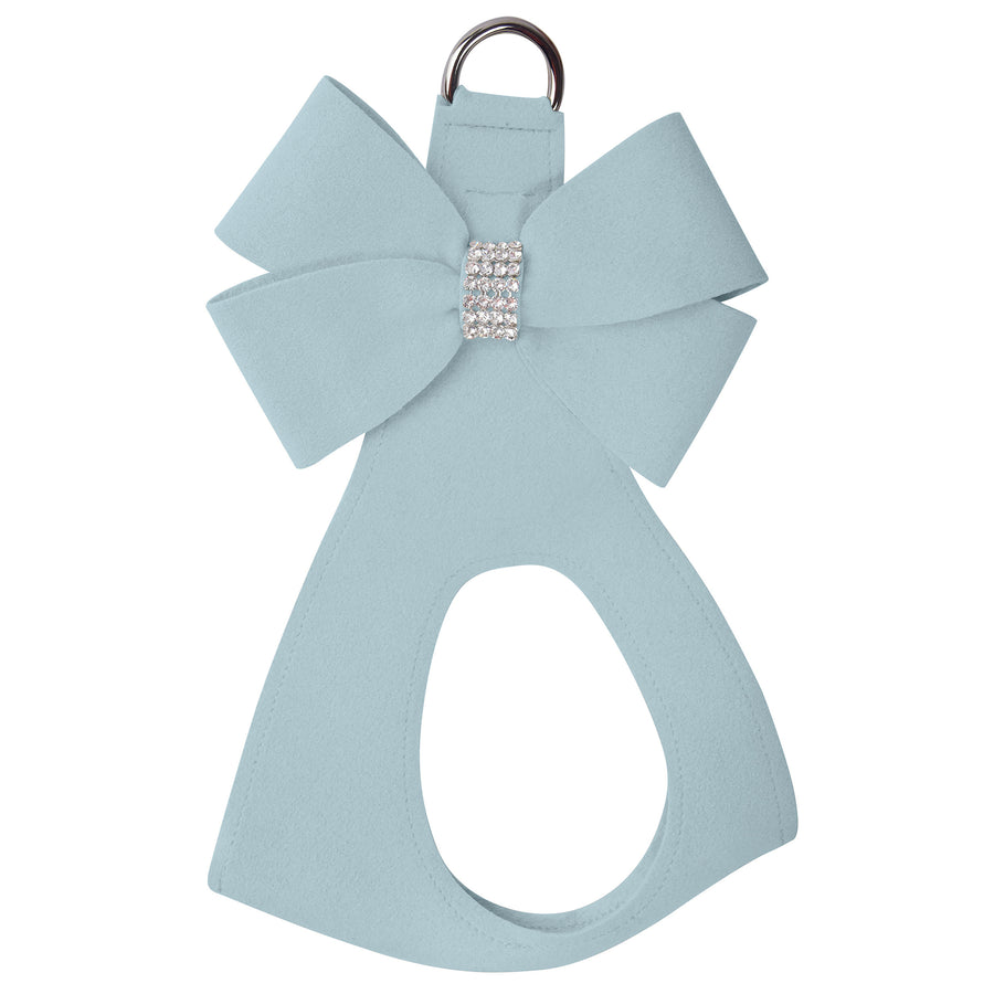 Puppy Blue Nouveau Bow Step In Harness