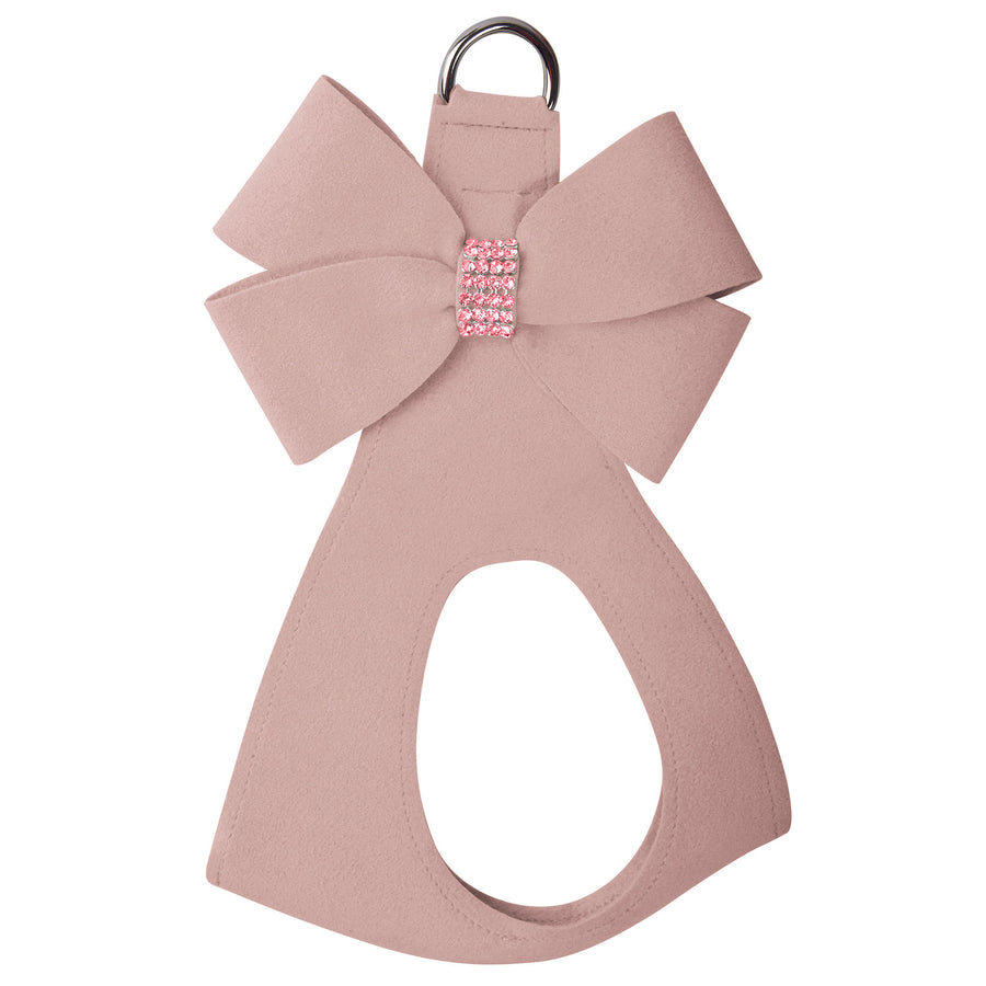 Rosewood Nouveau Bow with Pink Giltmore Step In Harness