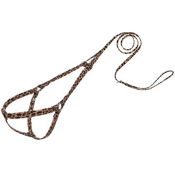 Cheetah Step N Go Leash Harness
