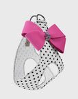 Pink Sapphire Giltmore Nouveau Bow Step In Harness Pretty Pastels by Susan Lanci Designs - Animation view