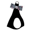 Classic Glen Houndstooth Big Bow Step In Harness by Susan Lanci Designs - front view