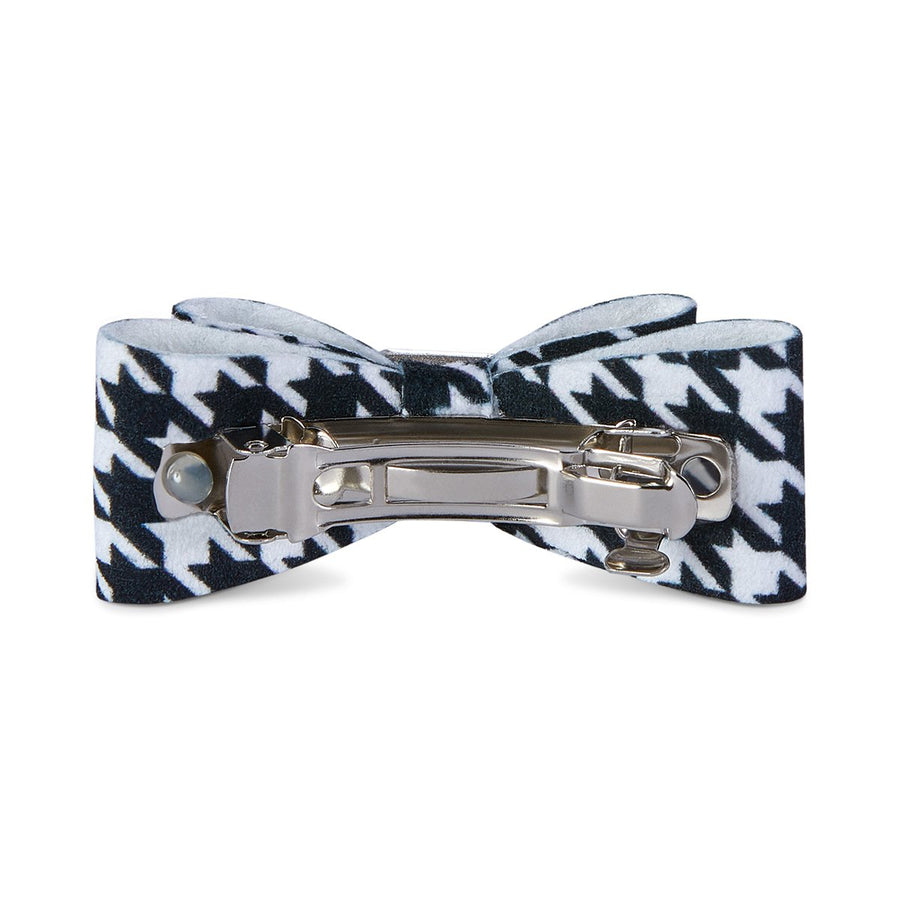 Houndstooth Big Bow Hair Bow