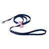 PeachesNCream Glen Houndstooth Nouveau Bow Leash
