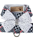 Silver Stardust White Nouveau Bow Tinkie Harness