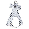 Polka Dot Big Bow Step In Harness by Susan Lanci Designs - front view
