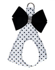 Black Nouveau Bow Step in Harness
