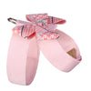 PeachesNCream Glen Houndstooth Nouveau Bow Tinkie Harness