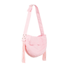 Puppy Pink Cuddle Carrier with Fringe