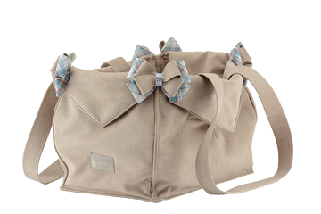 Scotty Doe Plaid Double Nouveau Bow Luxury Carrier