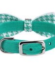 Giltmore Bimini Houndstooth Bow Tie 1/2" Collar
