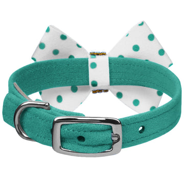 Bimini Polka Dot Nouveau Bow Tinkie Harness &  Aurora Borealis Giltmore main image 1