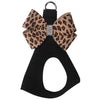 Cheetah Couture Nouveau Bow Step in Harness by Susan Lanci Designs - front view 