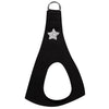 Rock Star Classic Neutrals Step In Harness by Susan Lanci Designs - black front view