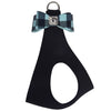 Tiffi Gingham Big Bow Step In Harness by Susan Lanci Designs - front view