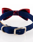Scotty Chestnut Plaid Bow Tie Collar
