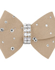 Nouveau Bow Hair Bow with Silver Stardust